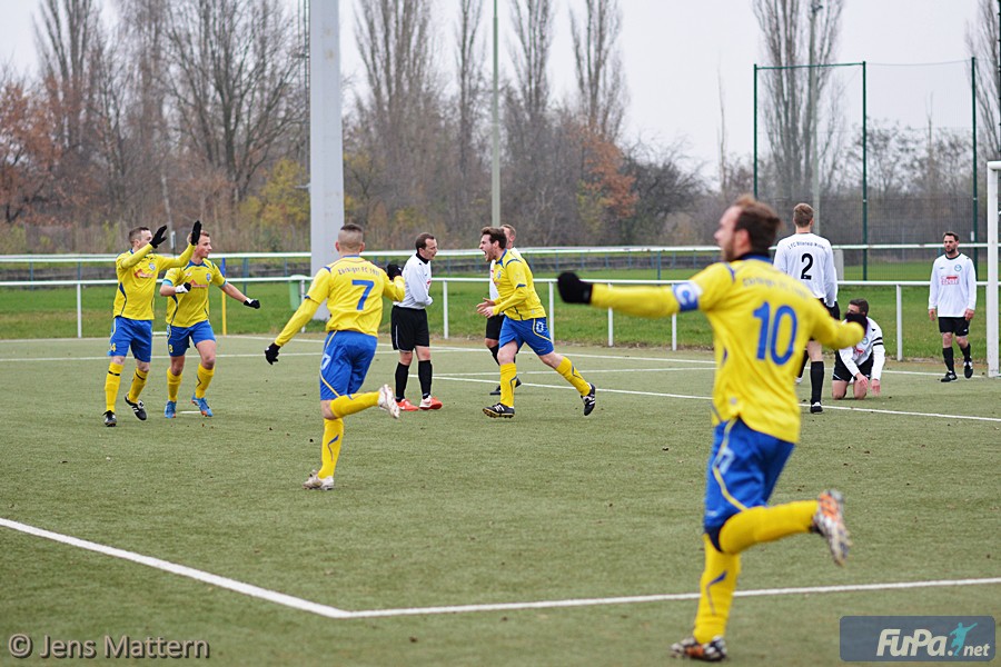 Szene aus dem Spiel in Wolfen Saison 2014/15