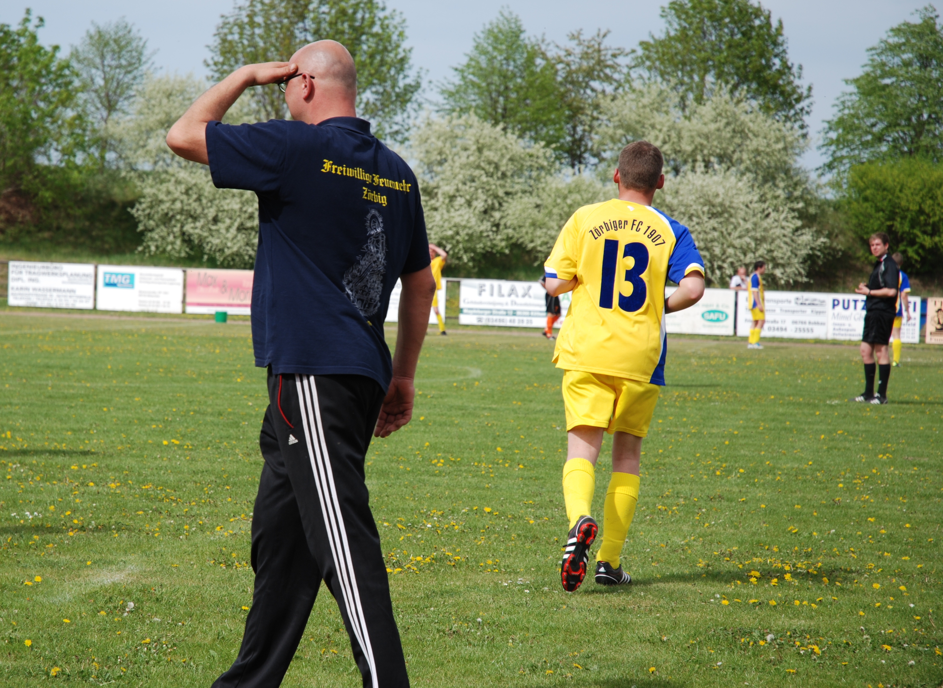 Szene aus dem Spiel Salzfurtkapelle gegen ZFC II Saison 2011/12